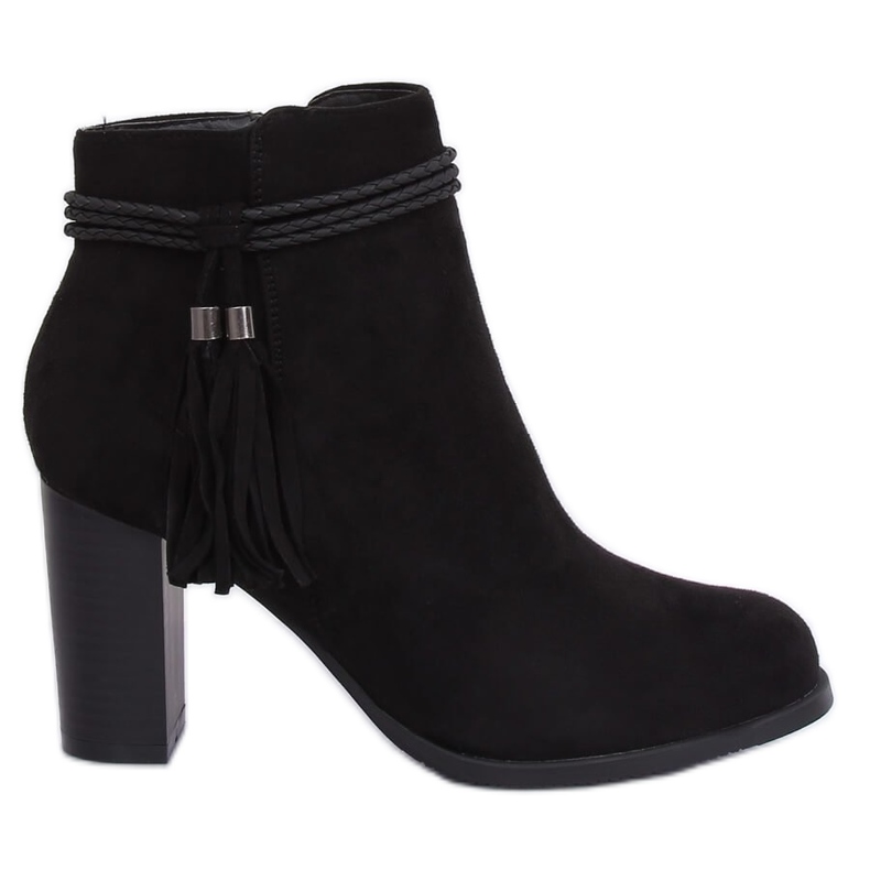 Botas negras de tacón VQ-31 Black Ii Genre negro