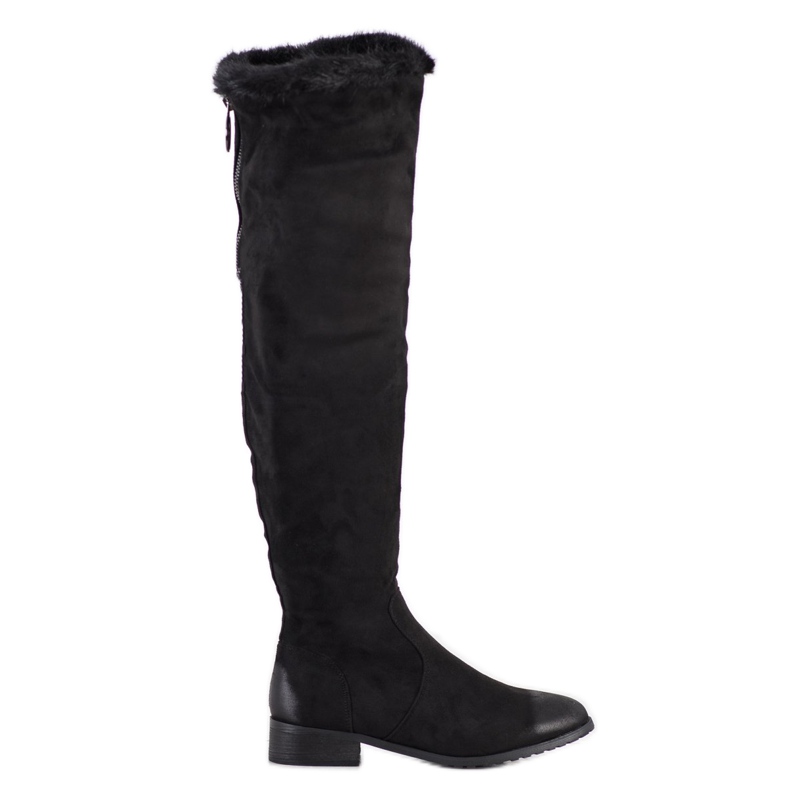 M.Daszyński Botas altas informales con piel negro