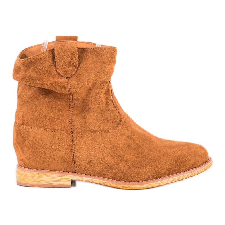 Botas vaqueras de Sergio Leone marrón amarillo