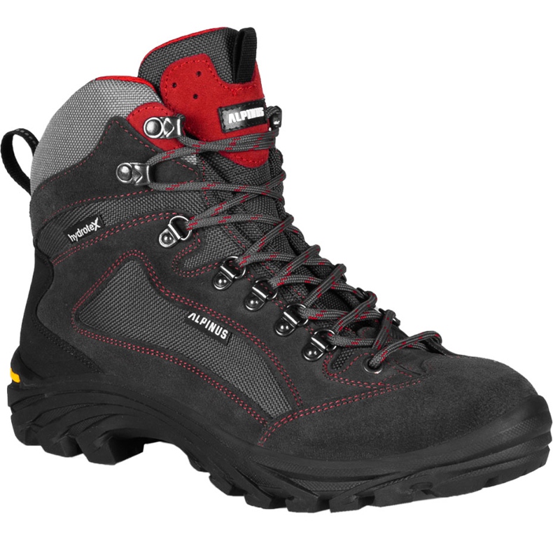 Zapatos de trekking Alpinus Dragon High Tactical grafito-rojo GR43305 multicolor
