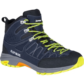 Zapatos trekking Alpinus Tromso High Tactical azul marino GR43332 negro