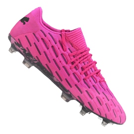 Botas de fútbol Puma Future 6.1 Netfit Low Fg / Ag M 106182-03 multicolor rosa