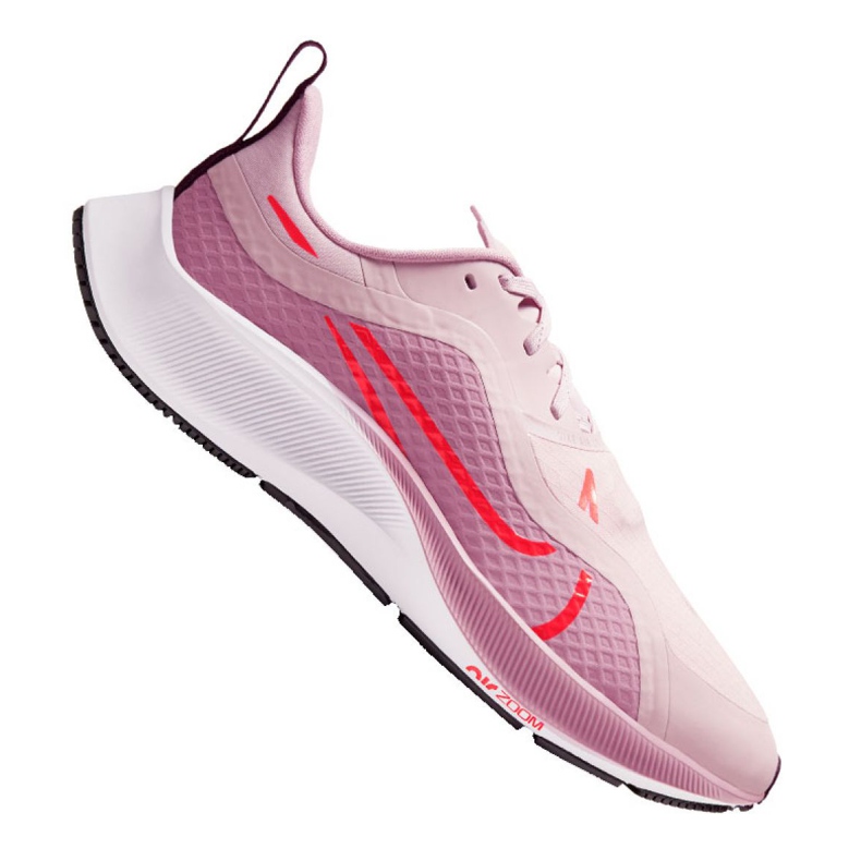 Zapatillas de running Nike Air Zoom Pegasus Shield 37 W CQ8639-600 blanco rosado