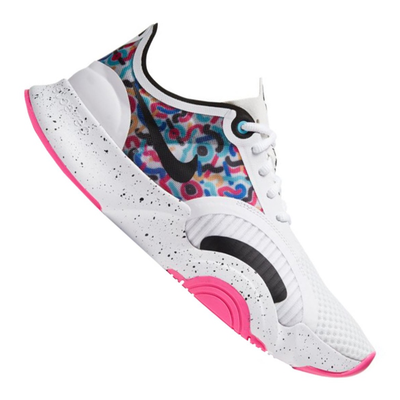 Calzado de entrenamiento Nike SuperRep Go W CJ0860-104 blanco multicolor Calzado de entrenamiento Nike SuperRep Go W CJ0860-104 blanco multicolor