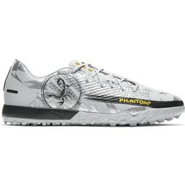 Zapatillas de fútbol Nike Phantom Gt Scorpion Academy Tf DA2262 001 plata plata