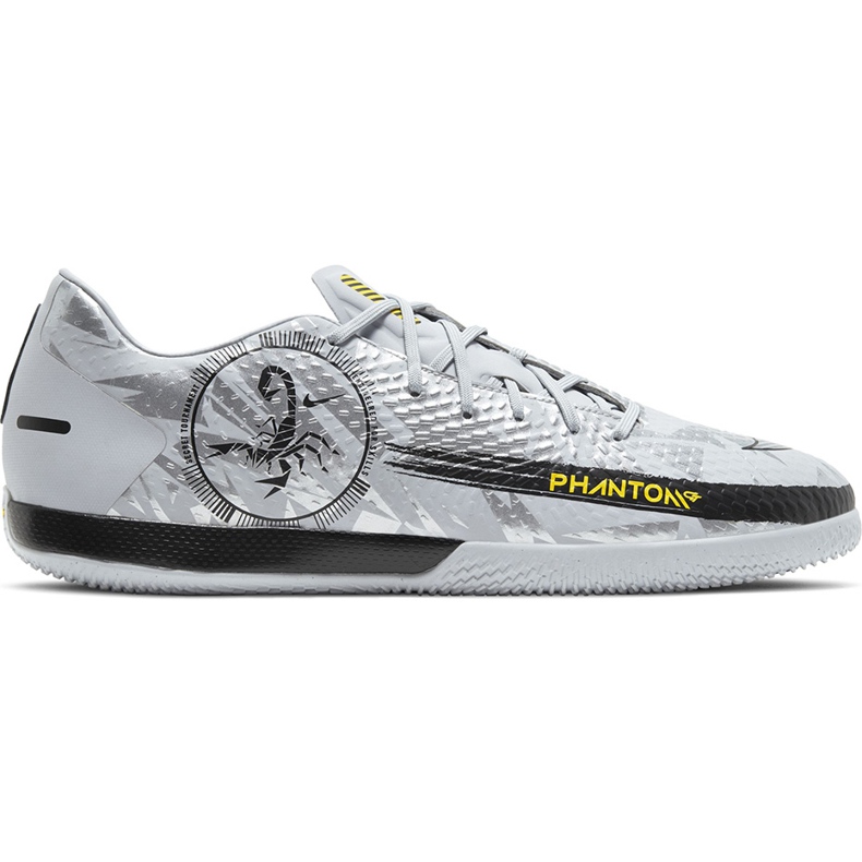 Zapatillas de fútbol Nike Phantom Gt Scorpion Academy Ic DA2265 001 plata plata