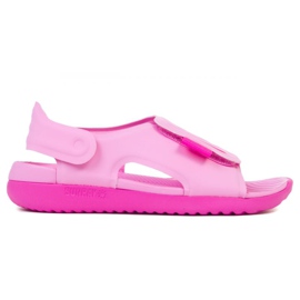 Sandalias Nike Sundray Adjust 5 Jr AJ9076-601 negro rosado