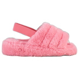 Seastar Zapatillas cálidas con piel rojo
