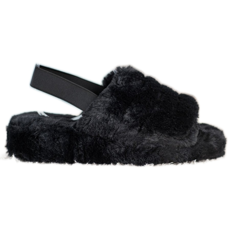 Seastar Zapatillas cálidas con piel negro