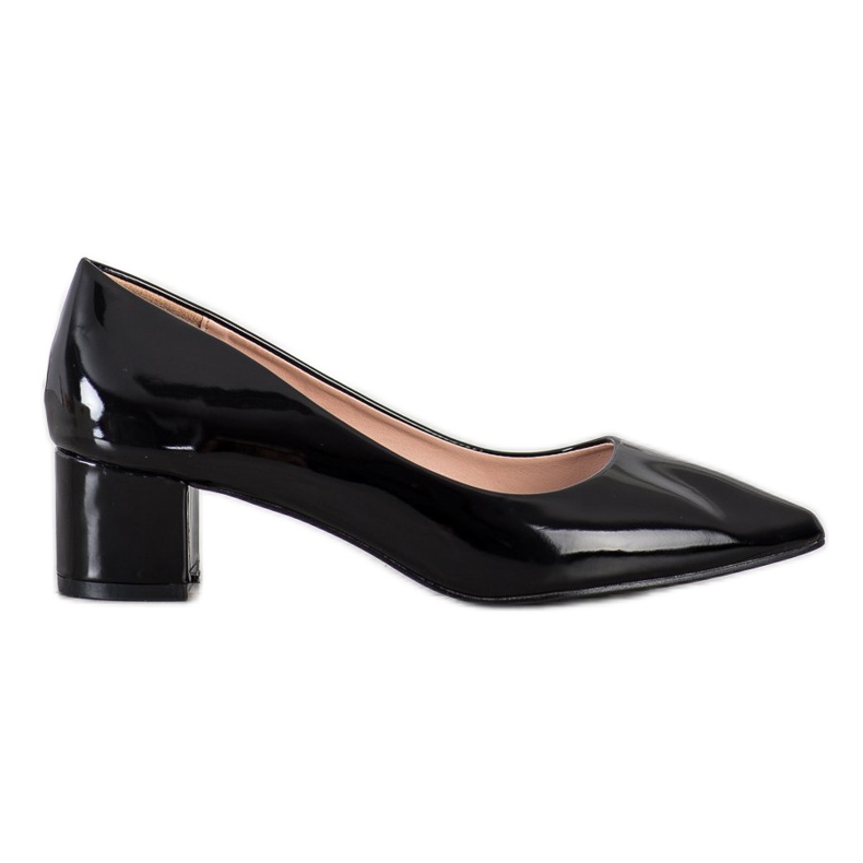 Goodin Zapatos de salón lacados en Spitz negro