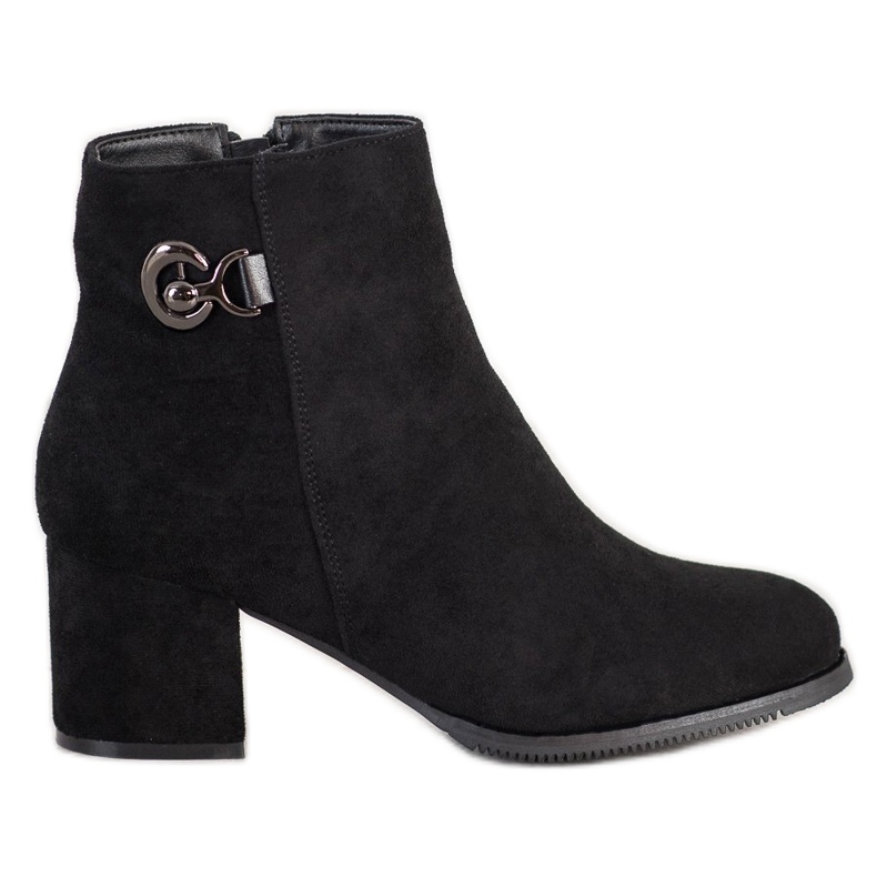 J. Star Botas de Tacón Alto negro