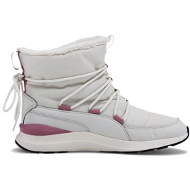 Zapatillas de mujeres Puma Adela Winter Boot Vaporoso gris claro 369862 04