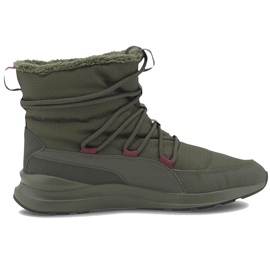 Zapatillas de mujeres Puma Adela Winter Boot Thyme verde 369862 05