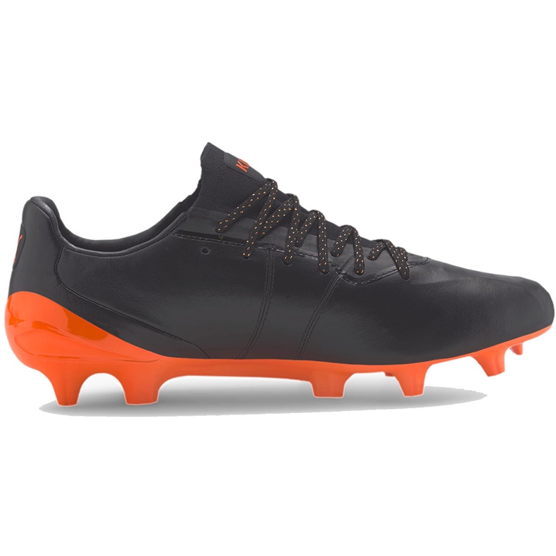 Zapatillas de fútbol Puma Platinum King Fg Ag negras 105606 04 negro negro