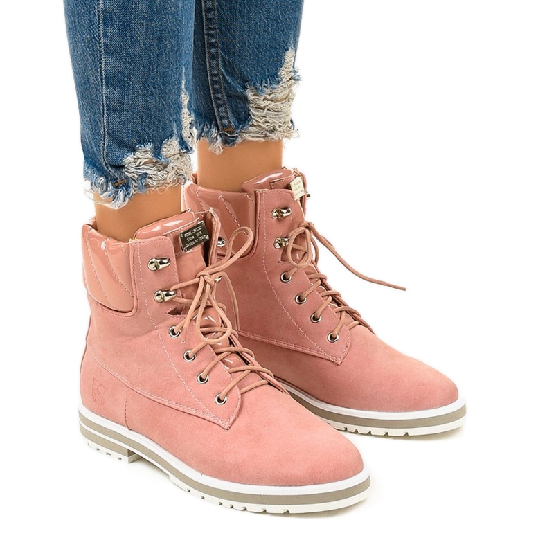 Botas rosas con aislamiento de Arlinda rosado