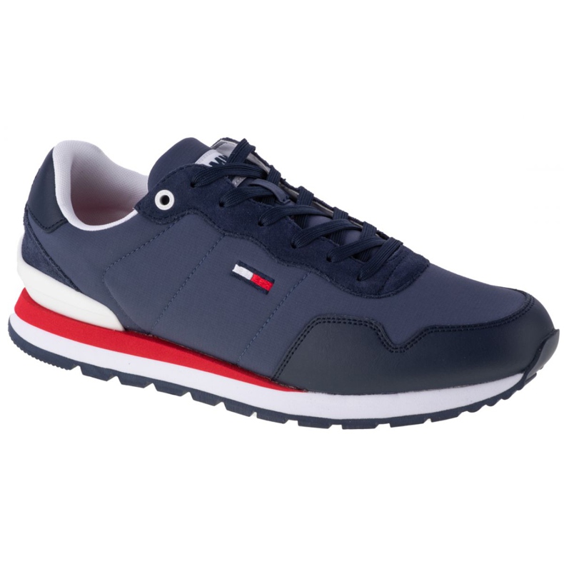 Zapatos Tommy Hilfiger Jeans Lifestyle Mix Runner M EM0EM00578-C87 azul marino