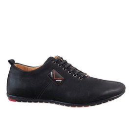 Zapatos de hombre negros WF932-1 Zapatos de hombre negros WF932-1