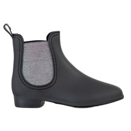 SHELOVET Chanclos con estilo negro