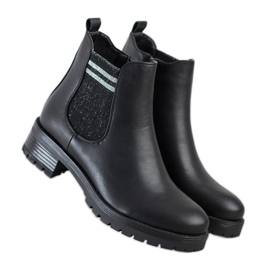 SHELOVET Botines deportivos en la plataforma negro