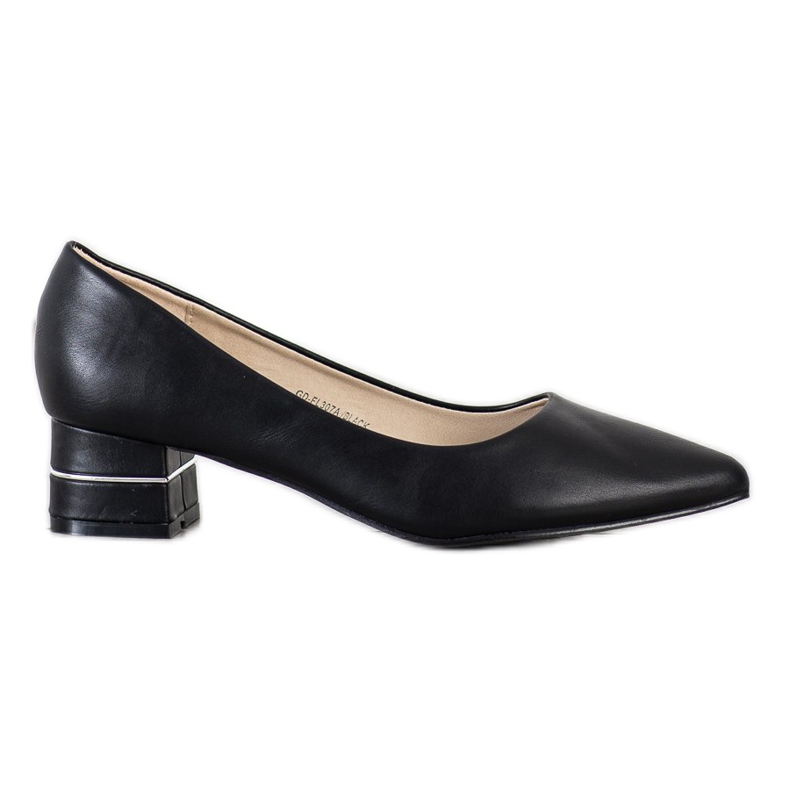 Goodin Bombas Con Cinturón Decorativo negro