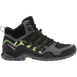 Zapatillas adidas Terrex Swift R2 Mid Gtx hombre negras EH2281 negro gris verde
