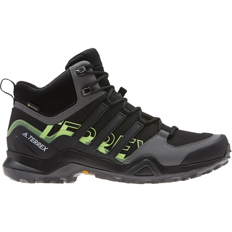 Zapatillas adidas Terrex Swift R2 Mid Gtx hombre negras EH2281 negro gris verde