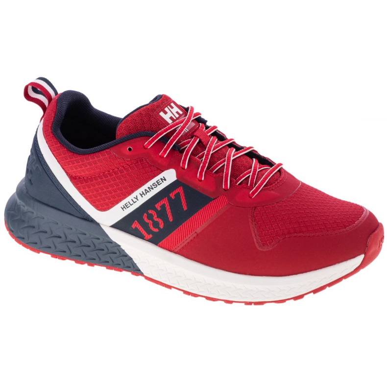 Zapatos Helly Hansen Alby 1877 Low M 11621-162 rojo azul marino