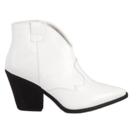 Queen Vivi Vaqueras cortas en spitz blanco