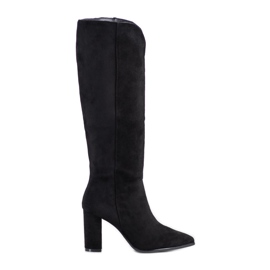 Seastar Botas de ante en Spitz negro
