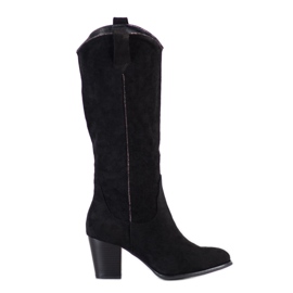Seastar Botas vaqueras elegantes negro Seastar Botas vaqueras elegantes negro