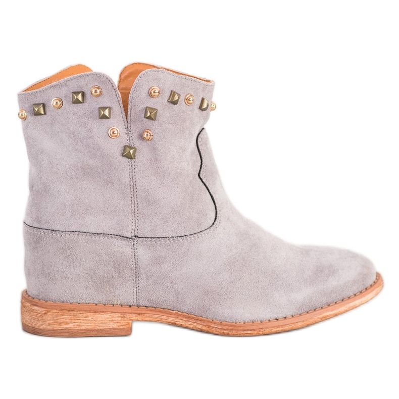 Bella Paris Cálidas vaqueras grises