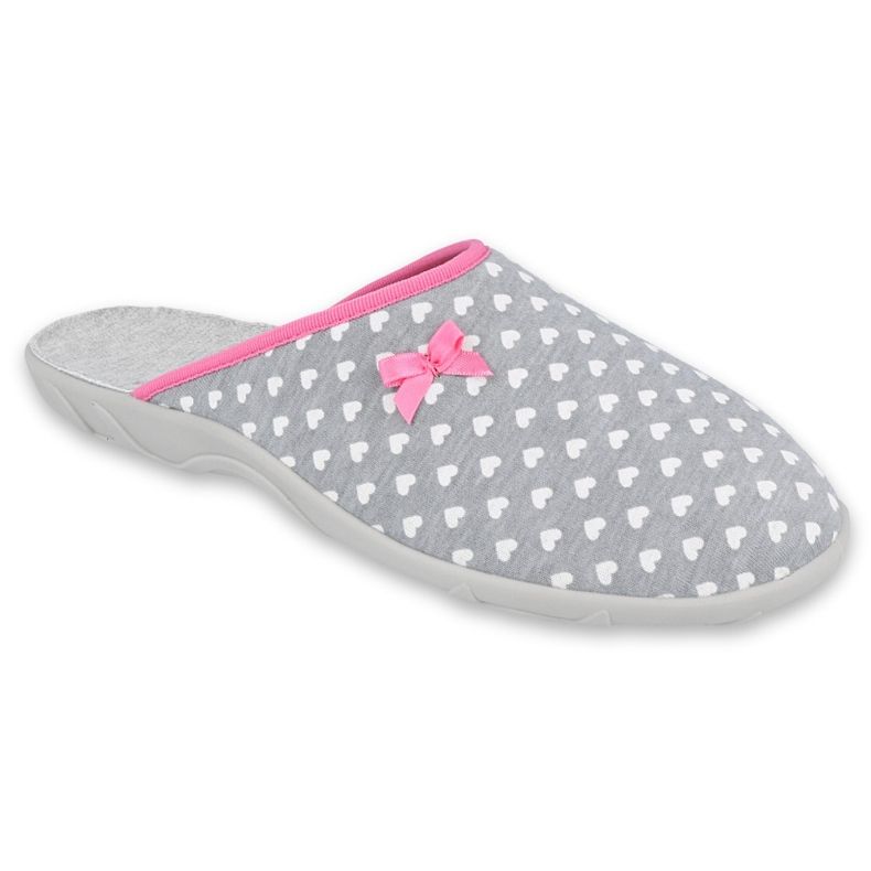 Zapatos de mujer befado pu 235D174 blanco rosado gris