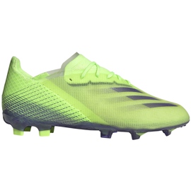 Botas de fútbol Adidas X Ghosted.1 Fg Junior verde EG8180