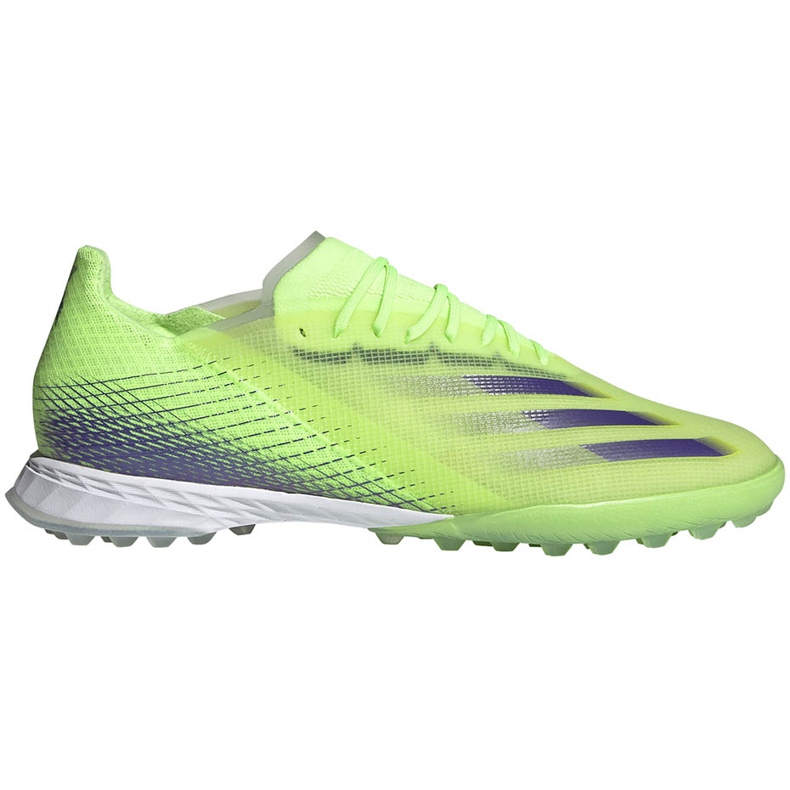 Zapatillas de fútbol Adidas X Ghosted.1 Tf verdes EG8175