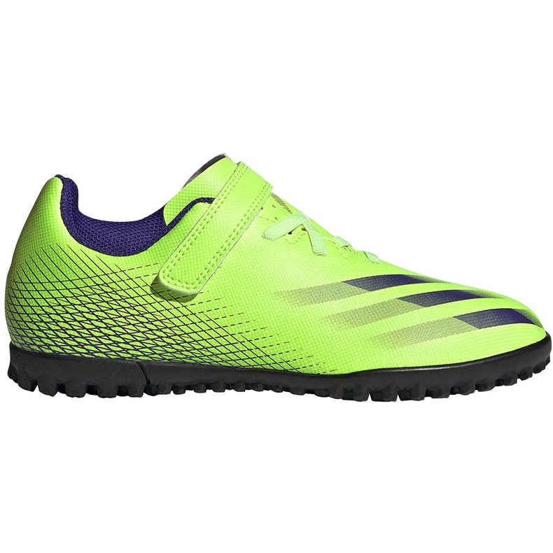 Botas de fútbol Adidas X Ghosted.4 H&amp;L Tf Junior verdes FW9574