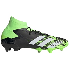 Botas de fútbol adidas Predator Mutator 20.1 Fg negras y verdes EH2892 Botas de fútbol adidas Predator Mutator 20.1 Fg negras y verdes EH2892