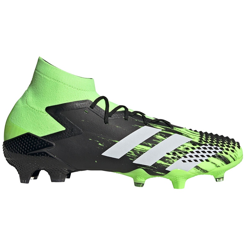 Botas de fútbol adidas Predator Mutator 20.1 Fg negras y verdes EH2892