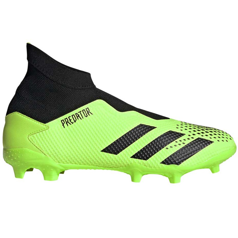 Botas de fútbol adidas Predator 20.3 Ll Fg verde-negro EH2929