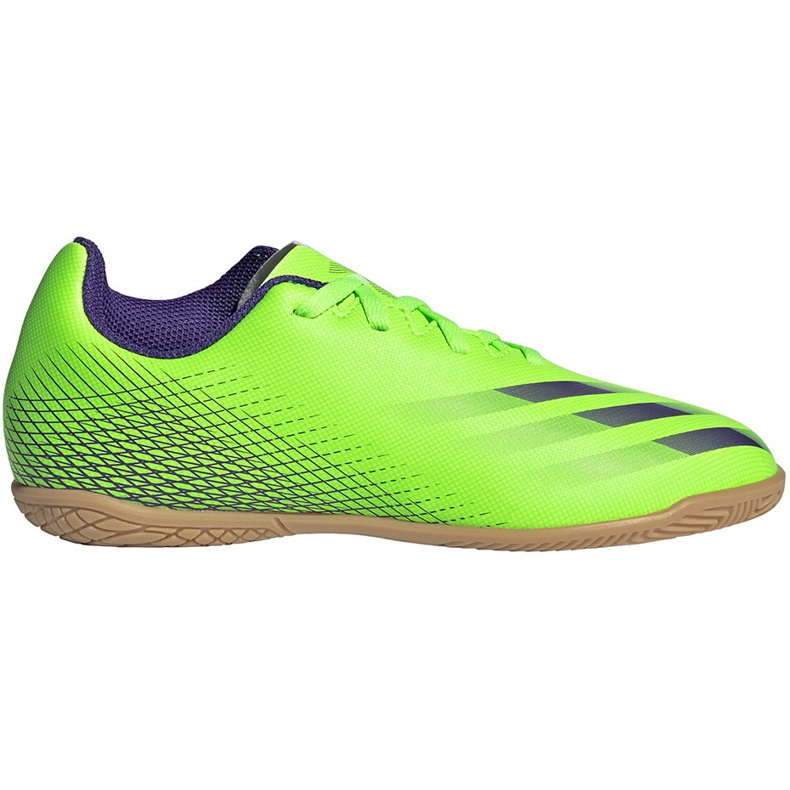 Verde adidas X Ghosted.4 In Junior botas de fútbol EG8233