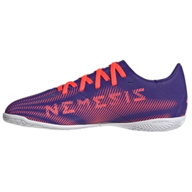 Botas de fútbol Adidas Nemeziz .4 In Jr EH0587 multicolor azul marino