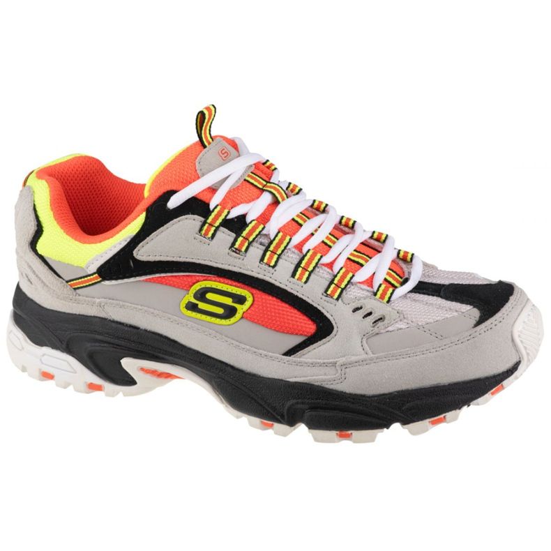 Skechers Stamina-Cutback M 51286-GYOR naranja gris multicolor Skechers Stamina-Cutback M 51286-GYOR naranja gris multicolor