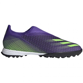 Botas de fútbol adidas X Ghosted.3 Ll Tf M EG8159 multicolor violeta