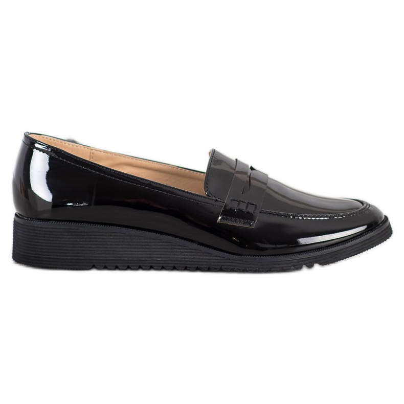 Goodin Mocasines lacados negro