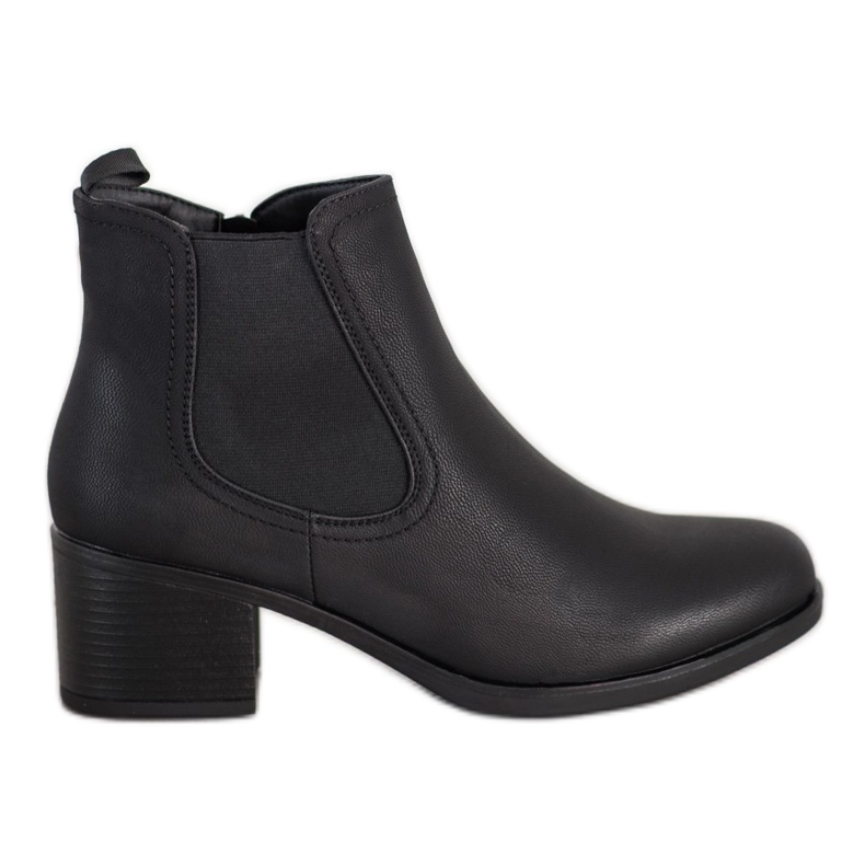 J. Star Botas en un poste bajo negro
