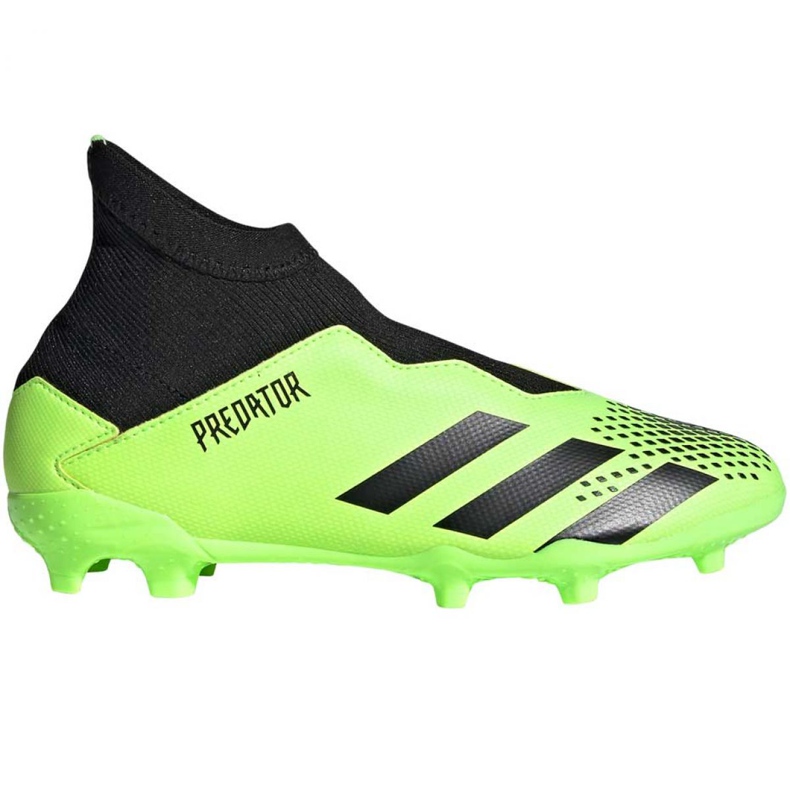Botas de fútbol adidas Predator 20.3 Ll Fg Junior EH3019 multicolor verde Botas de fútbol adidas Predator 20.3 Ll Fg Junior EH3019 multicolor verde