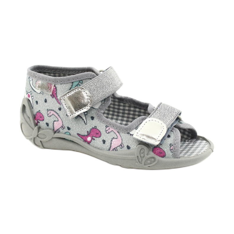 Calzado infantil befado 242P105 plata gris