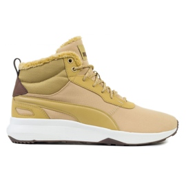 Puma St Activate Mid Wtr M 369784 02 beige marrón amarillo
