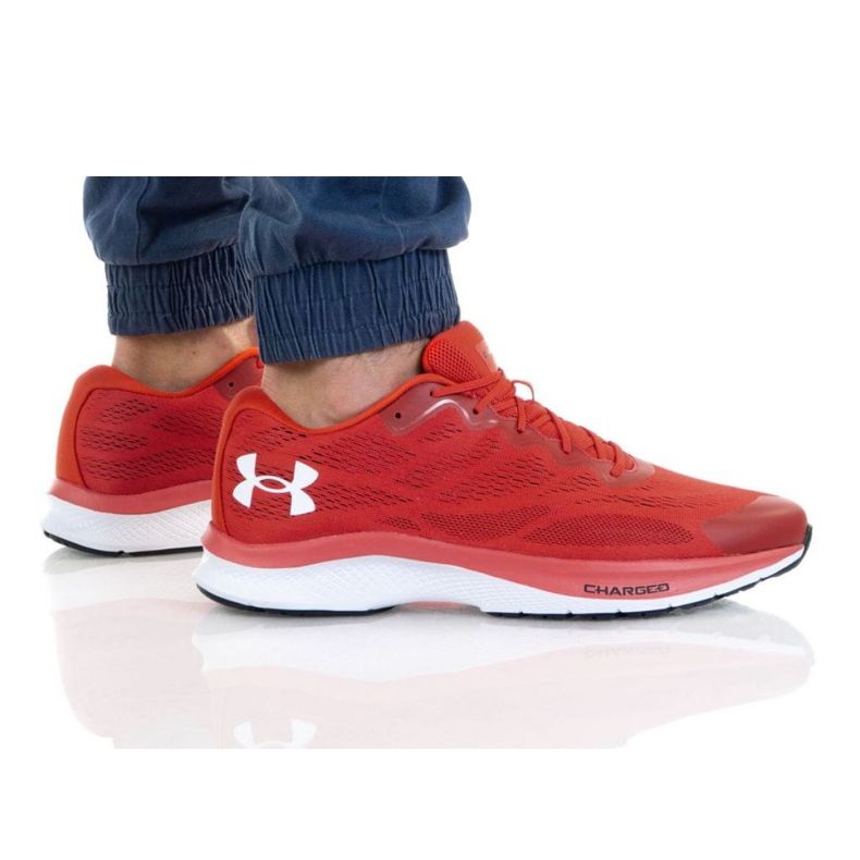 Under Armour Charged Bandit 6 M 3023019-600 blanco rojo