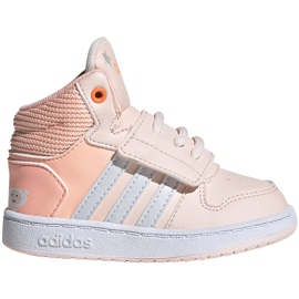 Zapatillas adidas Hoops Mid rosas FW4924 para niños Zapatillas adidas Hoops Mid rosas FW4924 para niños