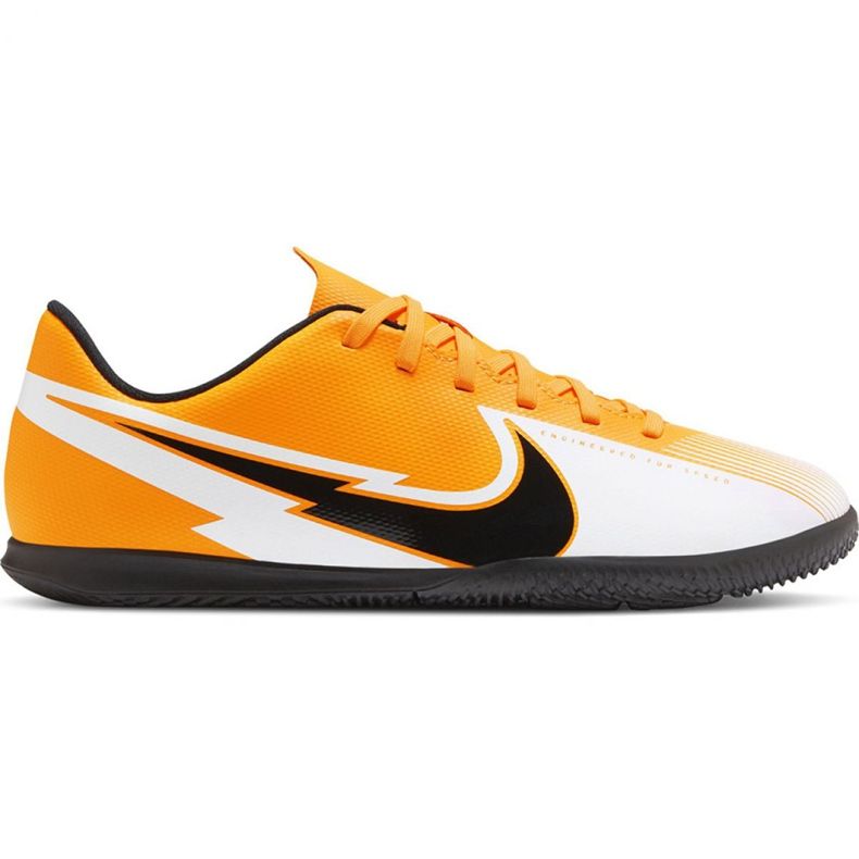 Zapatos de fútbol Nike Mercurial Vapor 13 Club Ic Jr AT8169 801 amarillo amarillo